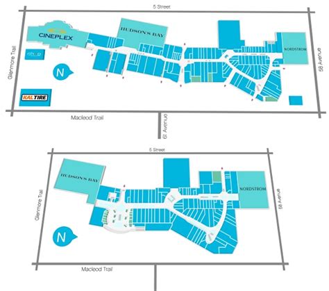 chinook mall clothing stores